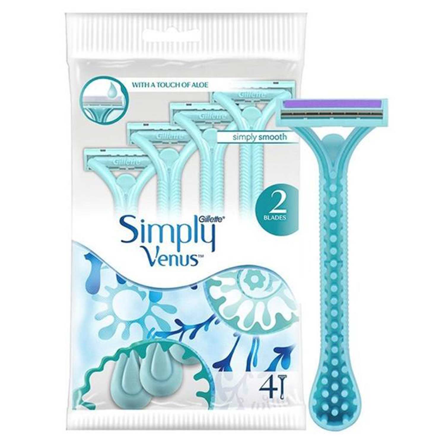 تیغ دو لبه ژیلت مدل simply venus