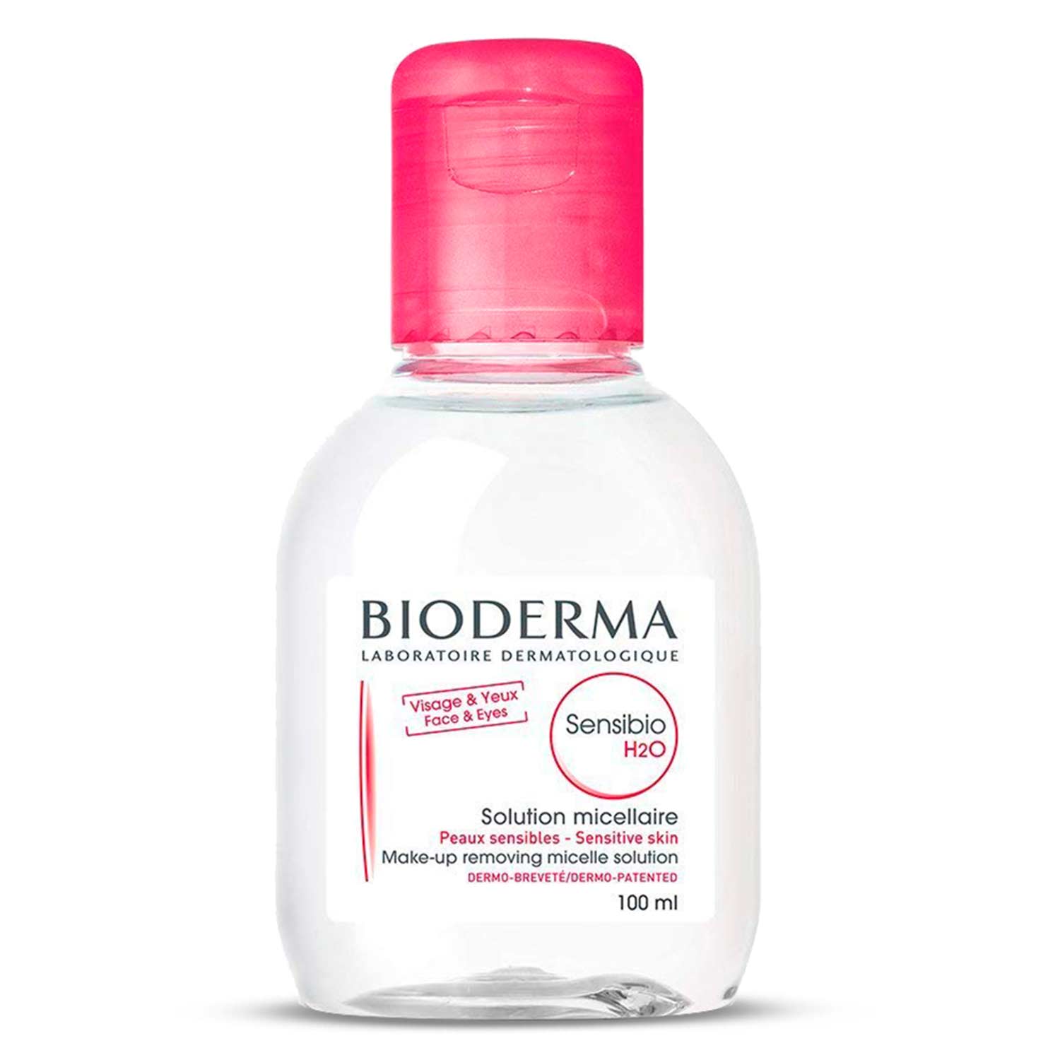 محلول میسلار پاک کننده آرایش بایودرما sensibio H2O