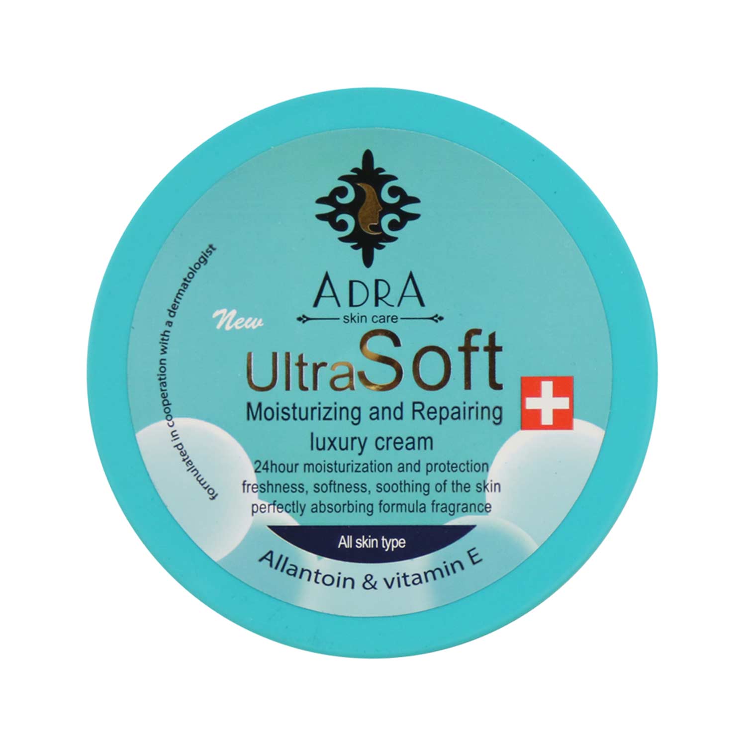 کرم مرطوب کننده حاوی آلانتوئین آدرا مدل Ultra Soft