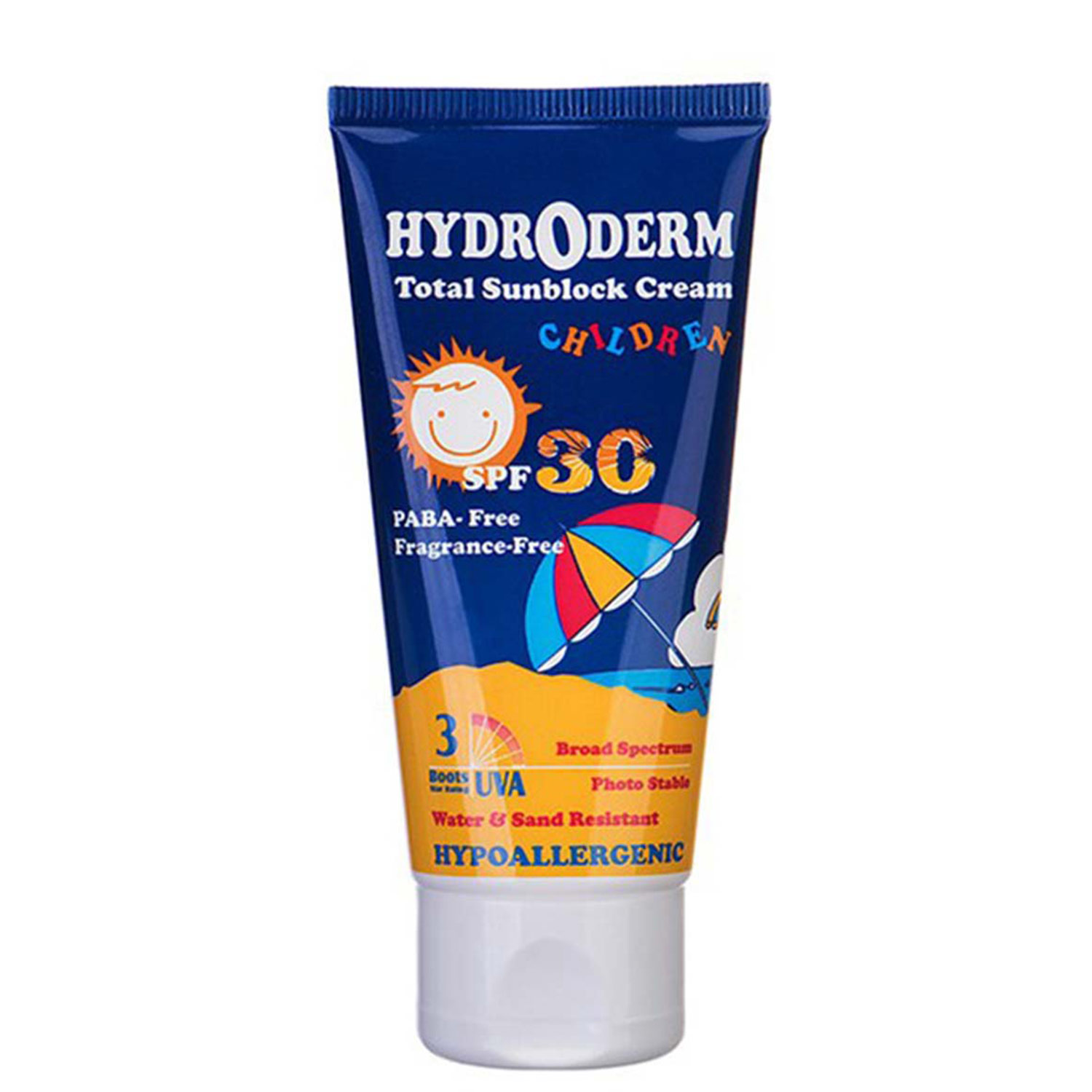 کرم ضد آفتاب کودکان هیدرودرم ﴿Hydroderm﴾ با SPF30