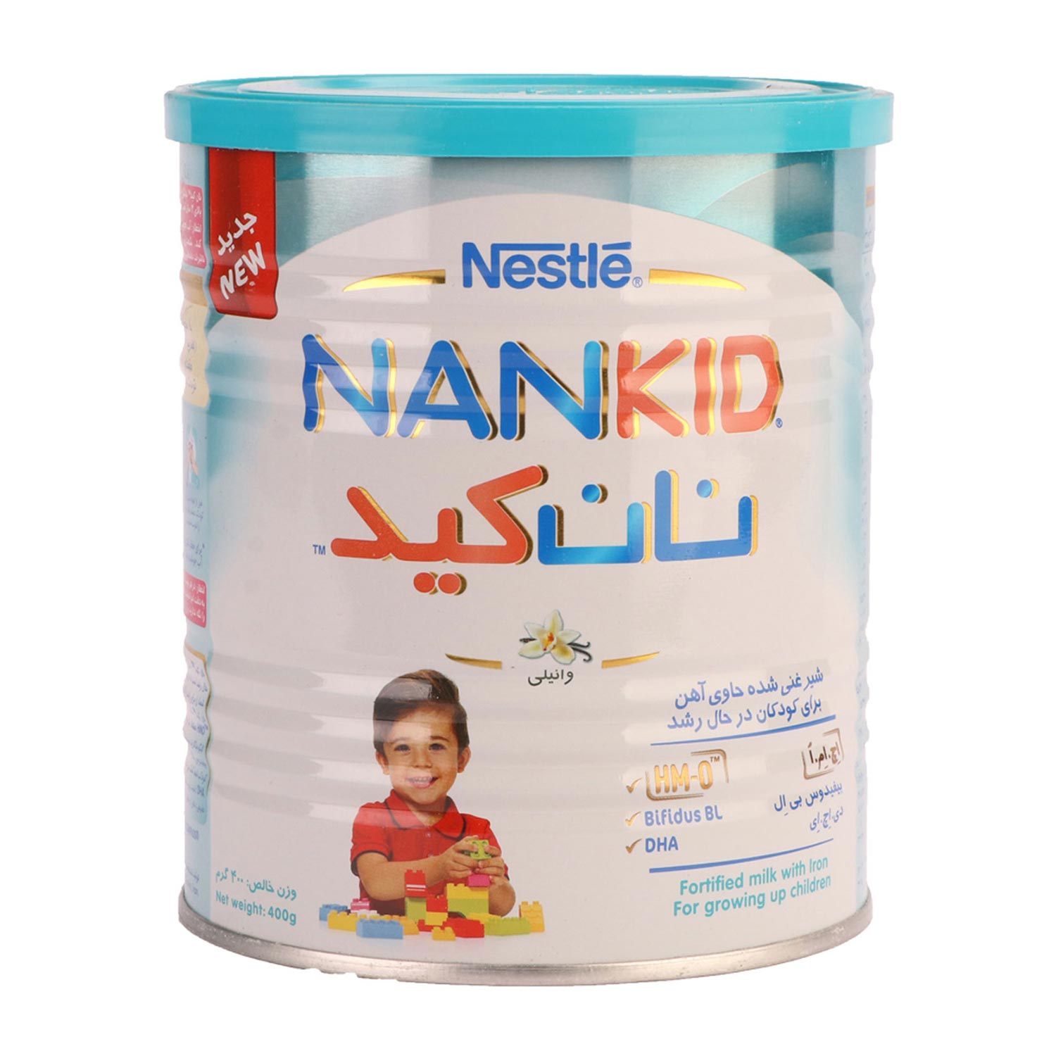 شیر خشک نان کید (NANKID) وانیلی نستله، پس از 3 سال