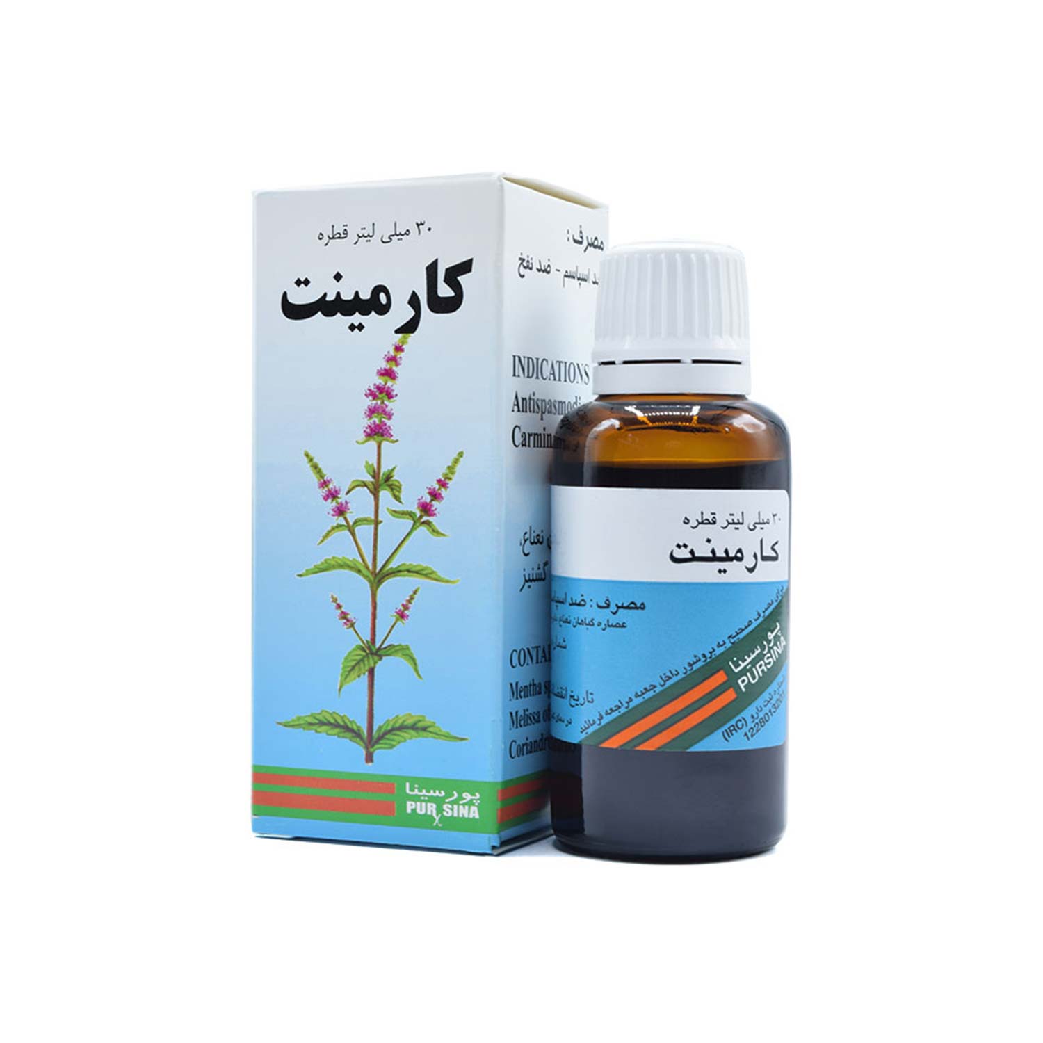 قطره ضد نفخ و اشتها آور کارمینت (Carmint)پورسینا